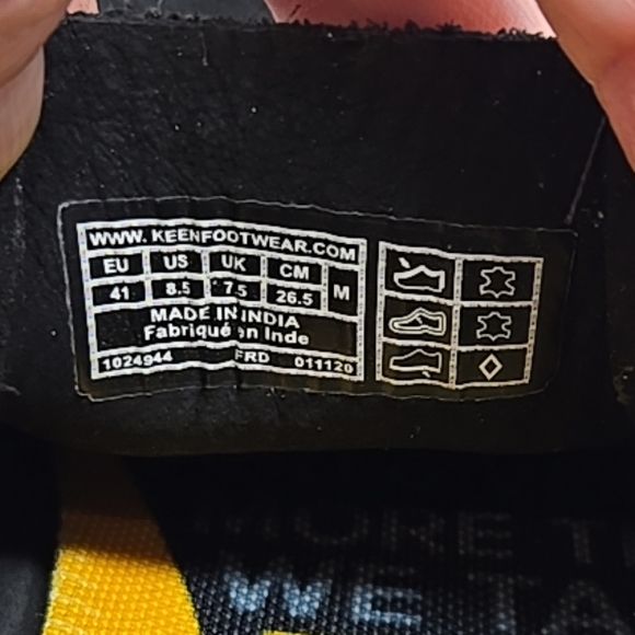 Keen Mens Howser Outdoor  Suede Slip Ons Shoes Sz 8.5 Roomy Comfort Easy On Off - Picture 11 of 12